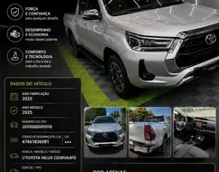 TOYOTA HILUX 2.8 D-4D TURBO DIESEL CD SRV 4X4 AUTOMÁTICO TOYOTA HILUX 2.8 D-4D TURBO DIESEL CD SRV 4X4 AUTOMÁTICO