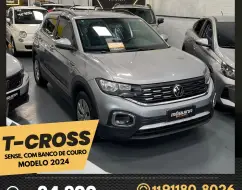 VOLKSWAGEN T-CROSS 1.0 200 TSI TOTAL FLEX SENSE AUTOMÁTICO VOLKSWAGEN T-CROSS 1.0 200 TSI TOTAL FLEX SENSE AUTOMÁTICO