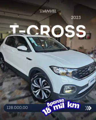 VOLKSWAGEN T-CROSS 1.4 250 TSI TOTAL FLEX HIGHLINE AUTOMÁTICO VOLKSWAGEN T-CROSS 1.4 250 TSI TOTAL FLEX HIGHLINE AUTOMÁTICO