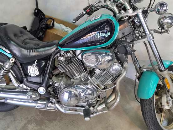 YAMAHA-XV VIRAGO 750 YAMAHA-XV VIRAGO 750-1995