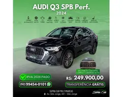 AUDI Q3 2.0 40 TFSI GASOLINA SPORTBACK PERFORMANCE QUATTRO TIPTRONIC AUDI Q3 2.0 40 TFSI GASOLINA SPORTBACK PERFORMANCE QUATTRO TIPTRONIC