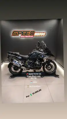 BMW-R 1250 GS PREMIUM TRIPLE BLACK-2021