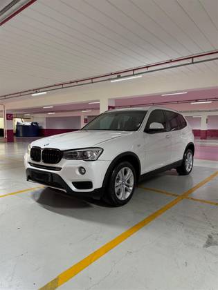 BMW X3 2.0 20I X LINE 4X4 16V GASOLINA 4P AUTOMÁTICO
