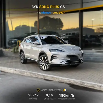 BYD SONG PLUS 1.5 DM-I TURBO HÍBRIDO AUTOMÁTICO BYD SONG PLUS 1.5 DM-I TURBO HÍBRIDO AUTOMÁTICO