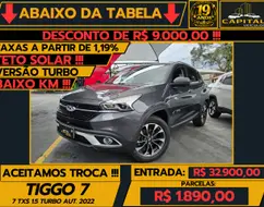 CAOA CHERY TIGGO 7 1.5 VVT TURBO iFLEX TXS DCT CAOA CHERY TIGGO 7 1.5 VVT TURBO iFLEX TXS DCT