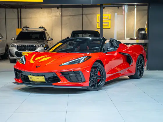CHEVROLET CORVETTE 6.2 V8 LT3 GASOLINA STINGRAY CONVERSIVEL AUTOMÁTICO CHEVROLET CORVETTE 6.2 V8 LT3 GASOLINA STINGRAY CONVERSIVEL AUTOMÁTICO