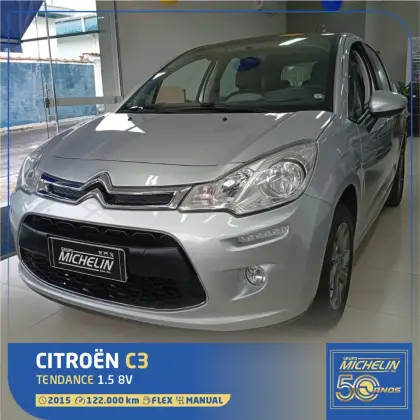 CITROËN C3 1.5 TENDANCE 8V FLEX 4P MANUAL CITROËN C3 1.5 TENDANCE 8V FLEX 4P MANUAL