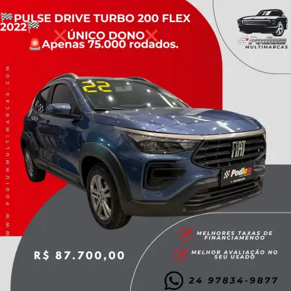 FIAT PULSE 1.0 TURBO 200 FLEX DRIVE CVT FIAT PULSE 1.0 TURBO 200 FLEX DRIVE CVT