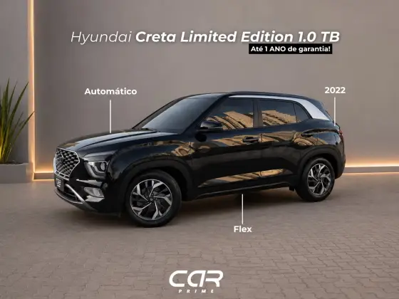 HYUNDAI CRETA 1.0 TGDI FLEX LIMITED AUTOMÁTICO HYUNDAI CRETA 1.0 TGDI FLEX LIMITED AUTOMÁTICO