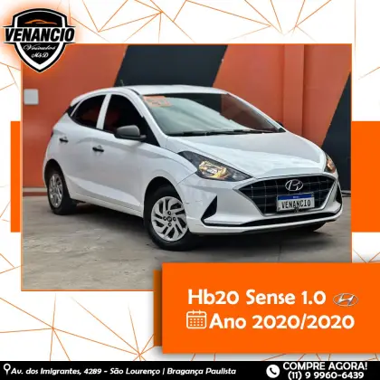 HYUNDAI HB20 1.0 12V FLEX SENSE MANUAL HYUNDAI HB20 1.0 12V FLEX SENSE MANUAL
