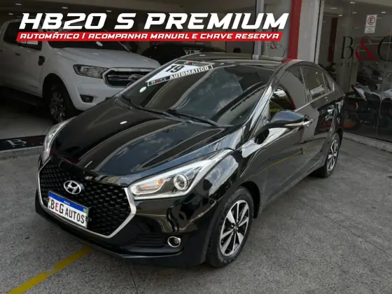 HYUNDAI HB20S 1.6 PREMIUM 16V FLEX 4P AUTOMÁTICO