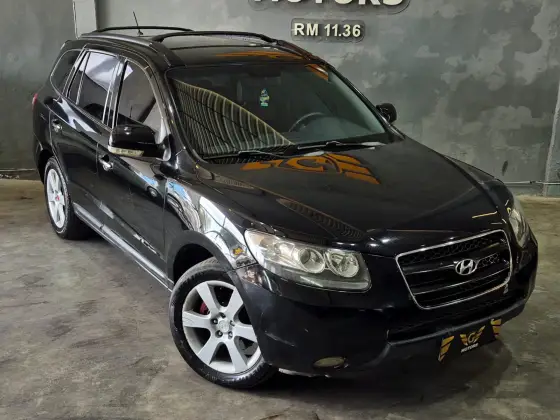 HYUNDAI SANTA FÉ 2.7 MPFI GLS V6 24V 200CV GASOLINA 4P AUTOMÁTICO HYUNDAI SANTA FÉ 2.7 MPFI GLS V6 24V 200CV GASOLINA 4P AUTOMÁTICO