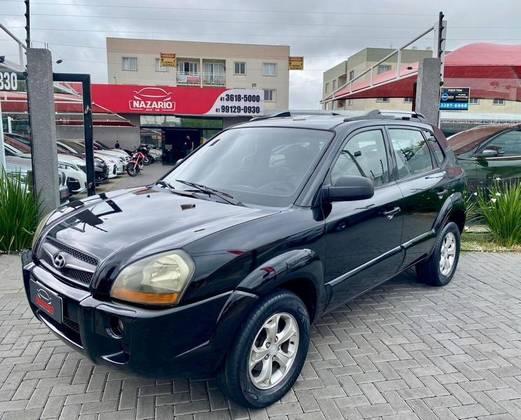 HYUNDAI TUCSON 2.0 MPFI GL 16V 142CV 2WD GASOLINA 4P AUTOMÁTICO