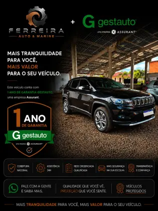 JEEP COMPASS 1.3 T270 TURBO FLEX LONGITUDE AT6 JEEP COMPASS 1.3 T270 TURBO FLEX LONGITUDE AT6