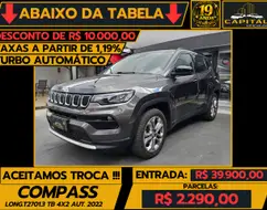JEEP COMPASS 1.3 T270 TURBO FLEX LONGITUDE AT6 JEEP COMPASS 1.3 T270 TURBO FLEX LONGITUDE AT6