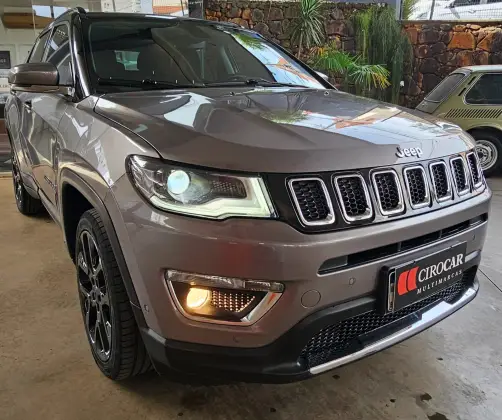 JEEP COMPASS 2.0 16V FLEX LIMITED AUTOMÁTICO JEEP COMPASS 2.0 16V FLEX LIMITED AUTOMÁTICO