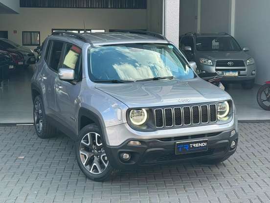 JEEP-RENEGADE-1.8 16V FLEX LONGITUDE 4P AUTOMÁTICO JEEP-RENEGADE-2021