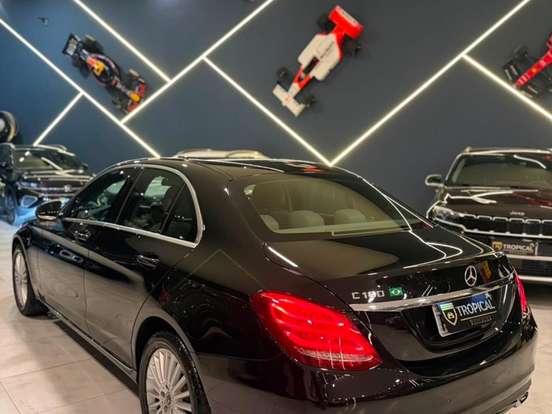 MERCEDES-BENZ-C 180-1.6 CGI EXCLUSIVE 16V TURBO GASOLINA 4P AUTOMÁTICO MERCEDES-BENZ-C 180-2017