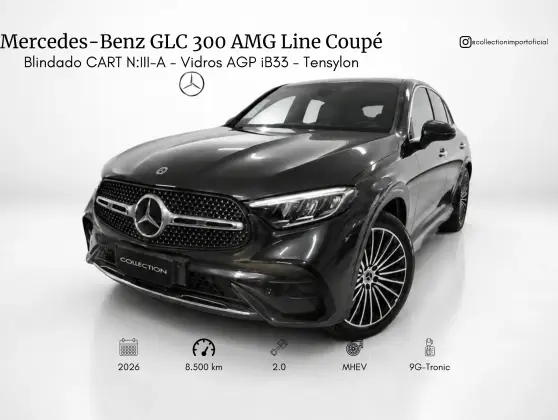 MERCEDES-BENZ GLC 300 2.0 MHEV AMG LINE COUPÉ 4MATIC 9G-TRONIC MERCEDES-BENZ GLC 300 2.0 MHEV AMG LINE COUPÉ 4MATIC 9G-TRONIC