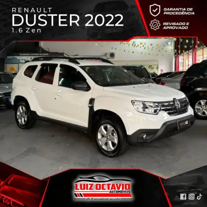 RENAULT DUSTER 1.6 16V SCE FLEX ZEN MANUAL RENAULT DUSTER 1.6 16V SCE FLEX ZEN MANUAL
