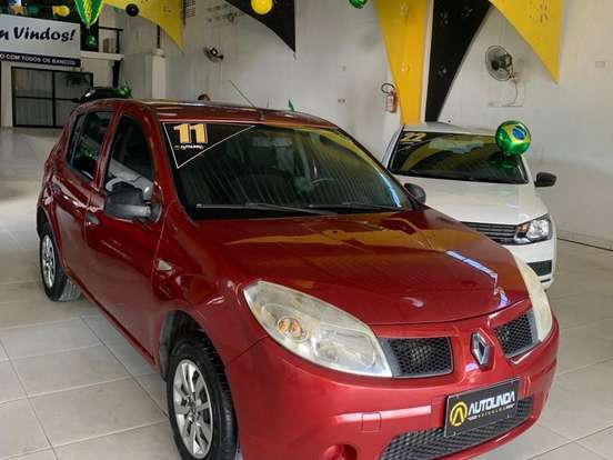 RENAULT-SANDERO-1.0 AUTHENTIQUE 16V FLEX 4P MANUAL RENAULT-SANDERO-2011