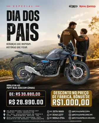 ROYAL ENFIELD HIMALAYAN 450 SLATE POPPY BLUE ROYAL ENFIELD HIMALAYAN 450 SLATE POPPY BLUE