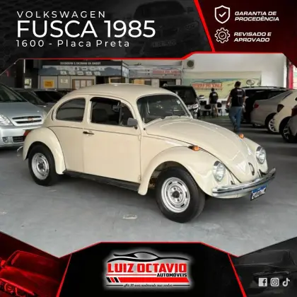 VOLKSWAGEN FUSCA 1.6 8V GASOLINA 2P MANUAL VOLKSWAGEN FUSCA 1.6 8V GASOLINA 2P MANUAL
