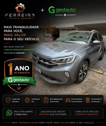 VOLKSWAGEN NIVUS 1.0 200 TSI TOTAL FLEX HIGHLINE AUTOMÁTICO VOLKSWAGEN NIVUS 1.0 200 TSI TOTAL FLEX HIGHLINE AUTOMÁTICO
