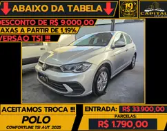 VOLKSWAGEN POLO 1.0 170 TSI COMFORTLINE AUTOMÁTICO VOLKSWAGEN POLO 1.0 170 TSI COMFORTLINE AUTOMÁTICO
