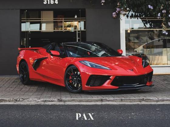 CHEVROLET CORVETTE 6.2 V8 LT3 GASOLINA STINGRAY CONVERSIVEL AUTOMÁTICO