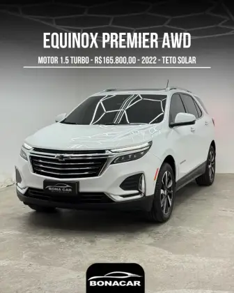 CHEVROLET EQUINOX 1.5 16V TURBO GASOLINA PREMIER AWD AUTOMÁTICO CHEVROLET EQUINOX 1.5 16V TURBO GASOLINA PREMIER AWD AUTOMÁTICO