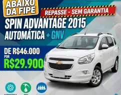 CHEVROLET SPIN 1.8 ADVANTAGE 8V FLEX 4P AUTOMÁTICO CHEVROLET SPIN 1.8 ADVANTAGE 8V FLEX 4P AUTOMÁTICO