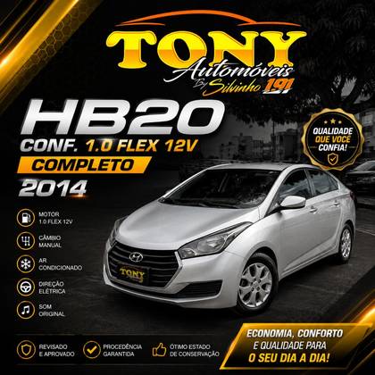 HYUNDAI HB20 1.0 COMFORT STYLE 12V FLEX 4P MANUAL