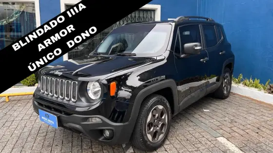 JEEP RENEGADE 2.0 16V TURBO DIESEL SPORT 4P 4X4 AUTOMÁTICO JEEP RENEGADE 2.0 16V TURBO DIESEL SPORT 4P 4X4 AUTOMÁTICO