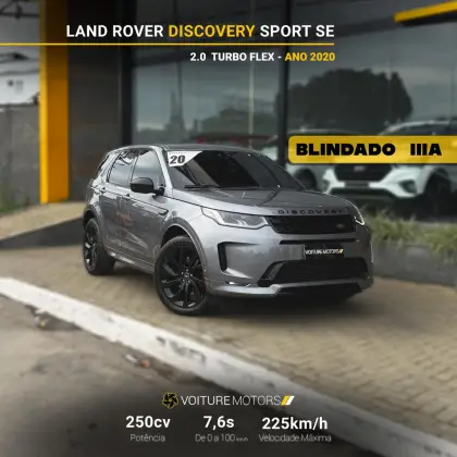 LAND ROVER DISCOVERY SPORT 2.0 P250 TURBO FLEX R-DYNAMIC SE AUTOMÁTICO