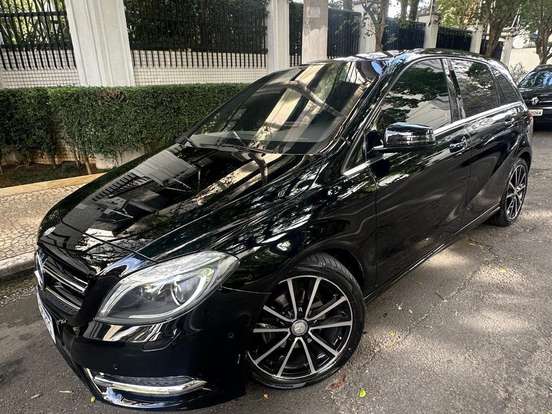 MERCEDES-BENZ-B 200-1.6 SPORT TURBO GASOLINA 4P AUTOMÁTICO MERCEDES-BENZ-B 200-2012