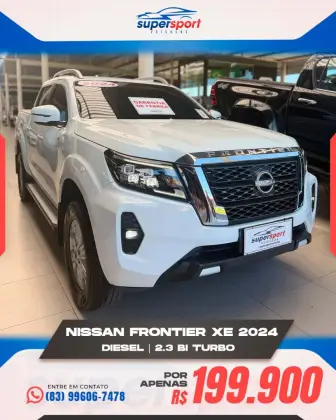 NISSAN FRONTIER 2.3 16V TURBO DIESEL XE CD 4X4 AUTOMÁTICO NISSAN FRONTIER 2.3 16V TURBO DIESEL XE CD 4X4 AUTOMÁTICO