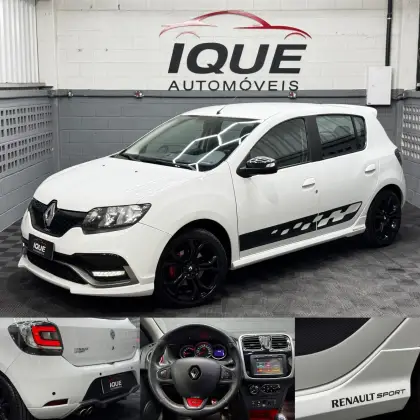 RENAULT SANDERO 2.0 16V HI-FLEX RS MANUAL RENAULT SANDERO 2.0 16V HI-FLEX RS MANUAL