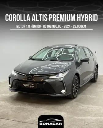 TOYOTA COROLLA 1.8 VVT-I HYBRID FLEX ALTIS PREMIUM CVT TOYOTA COROLLA 1.8 VVT-I HYBRID FLEX ALTIS PREMIUM CVT