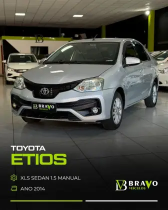 TOYOTA ETIOS 1.5 XLS SEDAN 16V FLEX 4P MANUAL TOYOTA ETIOS 1.5 XLS SEDAN 16V FLEX 4P MANUAL