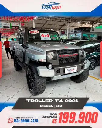 TROLLER T4 3.2 XLT 4X4 20V TURBO INTERCOOLER DIESEL 2P AUTOMÁTICO TROLLER T4 3.2 XLT 4X4 20V TURBO INTERCOOLER DIESEL 2P AUTOMÁTICO