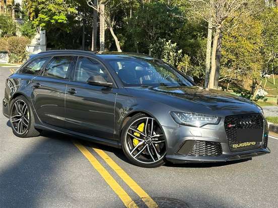 AUDI-RS6-4.0 AVANT V8 32V BI-TURBO GASOLINA 4P TIPTRONIC AUDI-RS6-2014