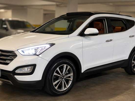 HYUNDAI-SANTA FÉ-3.3 MPFI 4X4 7 LUGARES V6 270CV GASOLINA 4P AUTOMÁTICO HYUNDAI-SANTA FÉ-2014