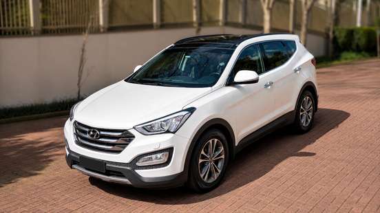 HYUNDAI-SANTA FÉ-3.3 MPFI 4X4 7 LUGARES V6 270CV GASOLINA 4P AUTOMÁTICO HYUNDAI-SANTA FÉ-2014