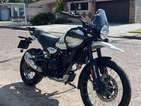 ROYAL ENFIELD-HIMALAYAN 450 KAMET WHITE ROYAL ENFIELD-HIMALAYAN 450 KAMET WHITE-2025