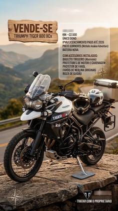 TRIUMPH TIGER 800 XCX 