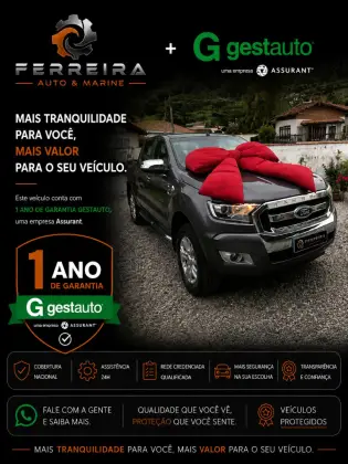 FORD RANGER 3.2 XLT 4X4 CD 20V DIESEL 4P AUTOMÁTICO FORD RANGER 3.2 XLT 4X4 CD 20V DIESEL 4P AUTOMÁTICO