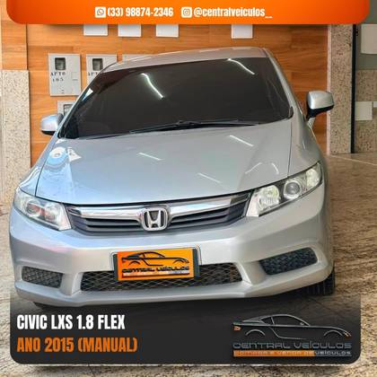 HONDA CIVIC 1.8 LXS 16V FLEX 4P AUTOMÁTICO