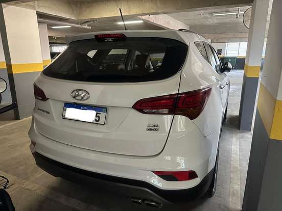 HYUNDAI-SANTA FÉ-3.3 MPFI 4X4 7 LUGARES V6 270CV GASOLINA 4P AUTOMÁTICO HYUNDAI-SANTA FÉ-2017