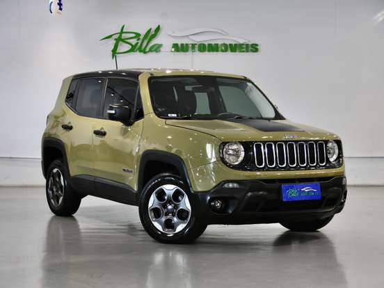 JEEP-RENEGADE-1.8 16V FLEX SPORT 4P AUTOMÁTICO JEEP-RENEGADE-2015